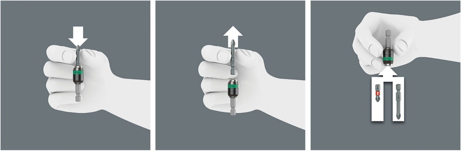 תפס מגנטי לביטים וורה WERA 5052504001 RAPIDAPTOR